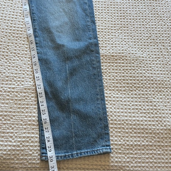 Madewell Curvy 90s Straight High Rise Jeans Size 24 - Picture 5 of 6